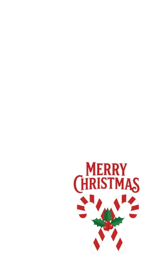 Christmas · Candy Cane frame