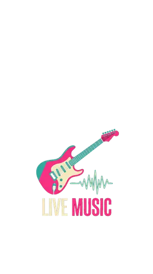 Live Music · Electric Guitar frame