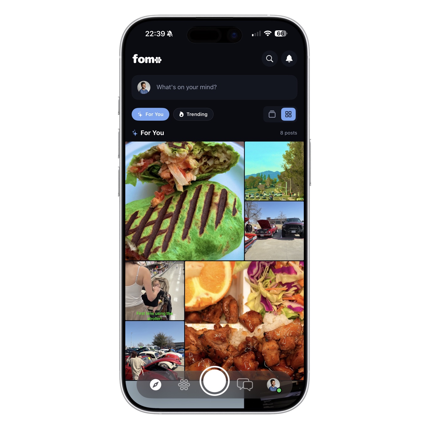 fomo For You grid