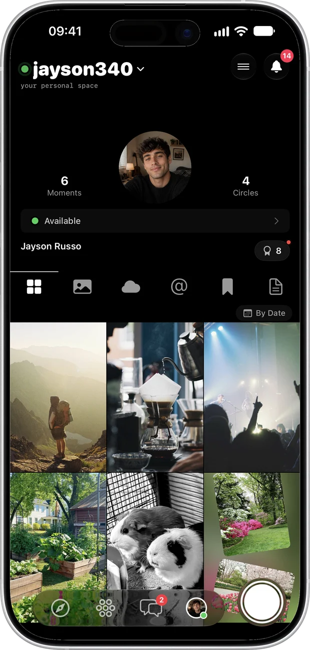 A profile showing moments